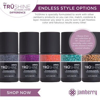 Brand New Jamberry shops tru shine gel enamel system